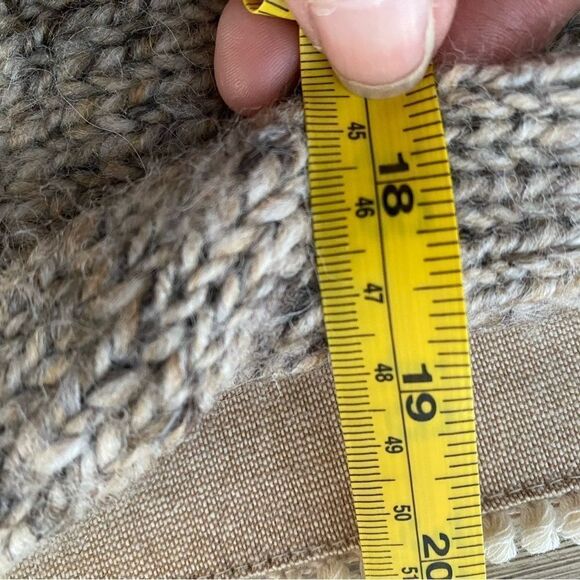 J CREW brown wool and alpaca women's sweater size small - Picture 8 of 10